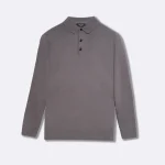 پلیور بافت سه دکمه یقه برگرد مردانه کد 001 - تصویر 10