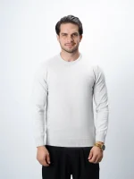 پلیور یقه گرد مردانه کد 011 - تصویر 33
