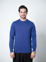 پلیور یقه گرد مردانه کد 011 - تصویر 15