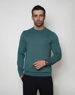 پلیور یقه گرد مردانه کد 011 - تصویر 13