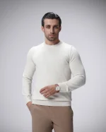 پلیور یقه گرد مردانه کد 011 - تصویر 6