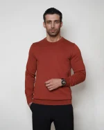 پلیور یقه گرد مردانه کد 011 - تصویر 4