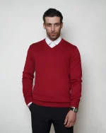 پلیور یقه هفت مردانه کد 021 - تصویر 39