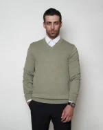 پلیور یقه هفت مردانه کد 021 - تصویر 12