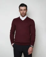 پلیور یقه هفت مردانه کد 021 - تصویر 4