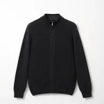 ژاکت بافت زیپی یقه ایستاده مردانه کد 030 - تصویر 8