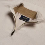 پلیور نیم زیپ یقه ایستاده مردانه کد 040 - تصویر 14