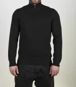 پلیور نیم زیپ یقه ایستاده مردانه کد 040 - تصویر 10