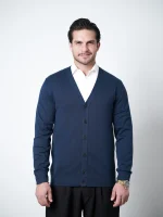 ژاکت دکمه دار یقه هفت مردانه کد 050 - تصویر 14