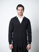 ژاکت دکمه دار یقه هفت مردانه کد 050 - تصویر 9