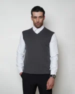 ژیله بافت یقه هفت مردانه کد 090 - تصویر 10