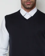 ژیله بافت یقه هفت مردانه کد 090 - تصویر 3