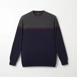 پلیور یقه گرد مردانه کد 356 - تصویر 4