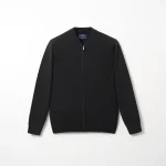 ژاکت زیپی یقه ژاپنی مردانه کد 391