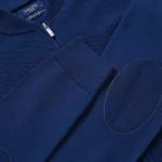 ژاکت زیپی یقه ژاپنی مردانه کد 391 - تصویر 2