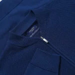 ژاکت زیپی یقه ژاپنی مردانه کد 391 - تصویر 3