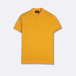 پولوشرت بافت سه دکمه یقه برگرد مردانه کد 395