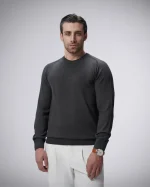 پلیور بافت یقه گرد مردانه کد 457 - تصویر 3