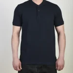 پلوشرت یقه برگرد مردانه کد 001