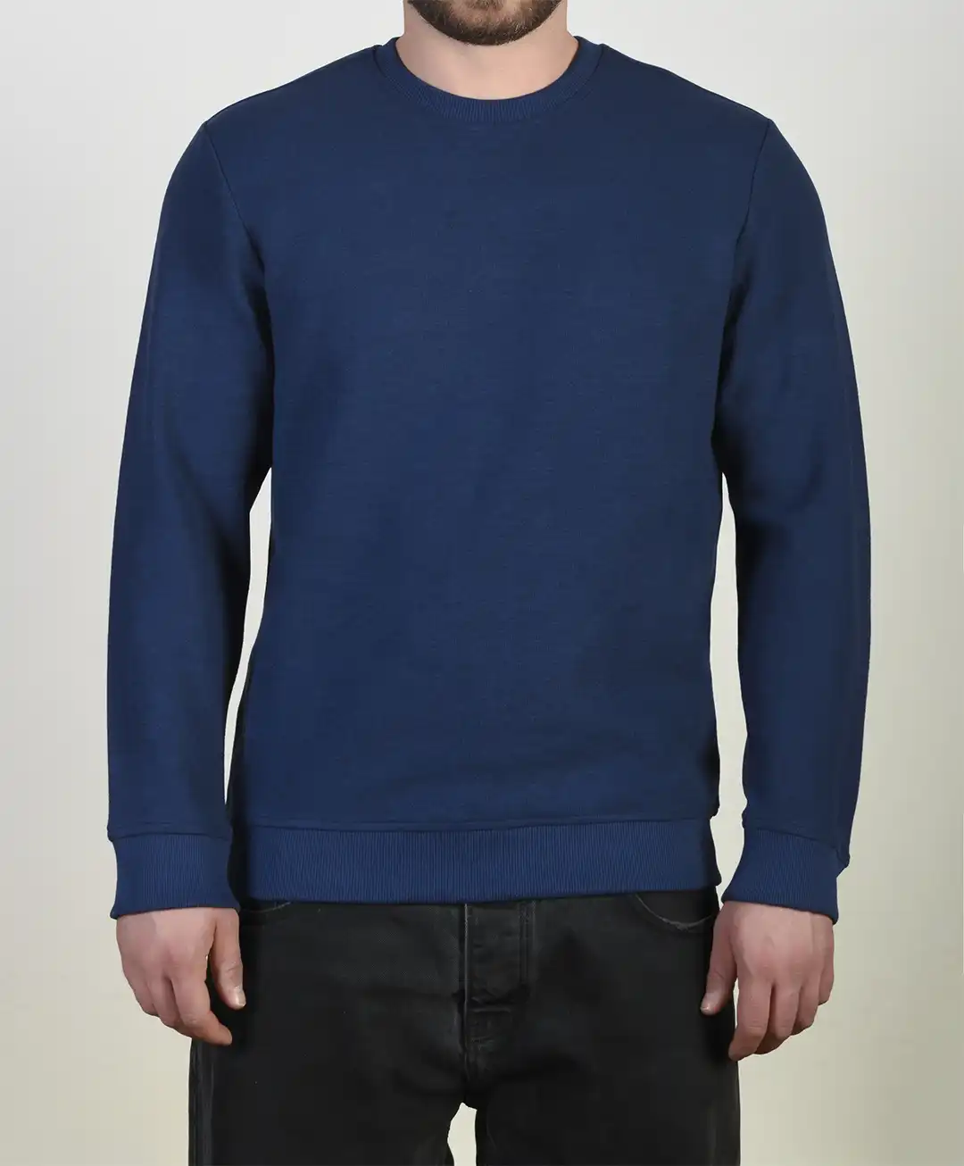 120010056302336 پلیور یقه گرد سلانیک مردانه کد 010 - تصویر 1