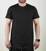 تیشرت آستین کوتاه یقه گرد مردانه کد 011 - تصویر 11