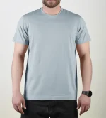 تیشرت آستین کوتاه یقه گرد مردانه کد 011 - تصویر 6