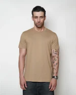 تیشرت آستین کوتاه یقه گرد مردانه کد 011