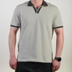 پلوشرت یقه شکاری مردانه کد 150